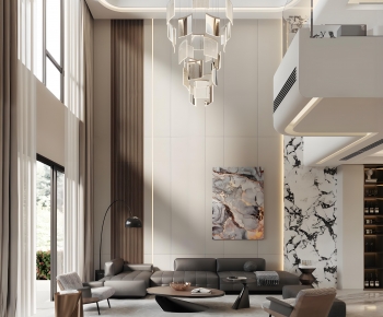 Modern A Living Room-ID:634202008