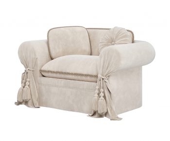 French Style Single Sofa-ID:559676892