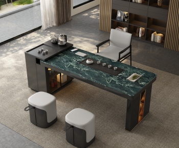 New Chinese Style Tea Tables And Chairs-ID:865603925