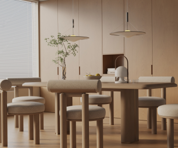 Modern Dining Table And Chairs-ID:516921041