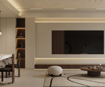 Modern A Living Room-ID:244040595