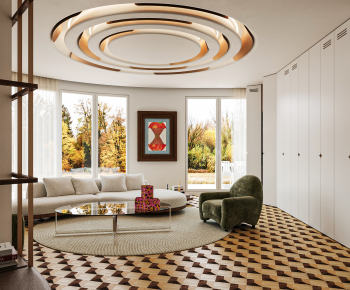 Modern A Living Room-ID:999728927