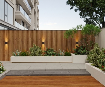 Modern Courtyard/landscape-ID:837440976