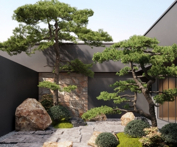 New Chinese Style Courtyard/landscape-ID:141457088