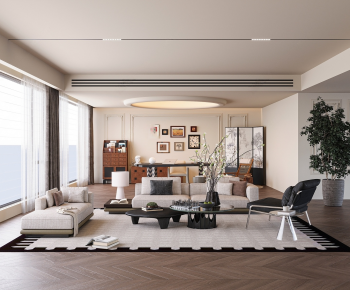 Modern A Living Room-ID:969237094