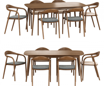 Modern Dining Table And Chairs-ID:305547006