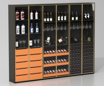 Modern Wine Cabinet-ID:180900108