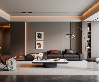 Modern A Living Room-ID:297231914