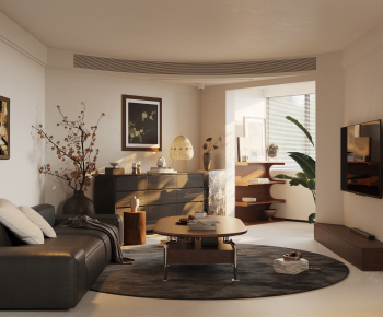 Modern A Living Room-ID:812109952