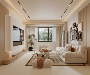 Modern A Living Room-ID:868475914