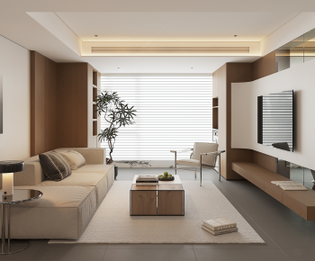 Modern A Living Room-ID:766443015