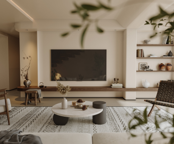 Modern A Living Room-ID:878500945