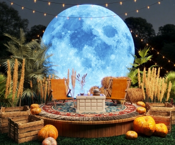 Modern Plant Landscaping-ID:646231896