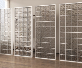 Modern Glass Screen Partition-ID:501733067