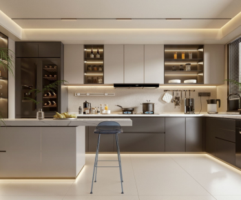 Modern Open Kitchen-ID:647331008
