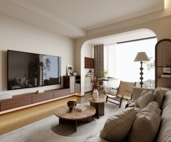 Modern A Living Room-ID:628942015