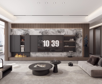 Modern A Living Room-ID:905627976