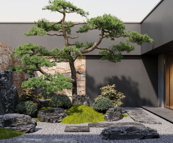 New Chinese Style Courtyard/landscape-ID:988617909