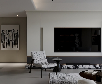 Modern A Living Room-ID:464076049