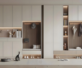 Modern Shoe Cabinet-ID:126988895