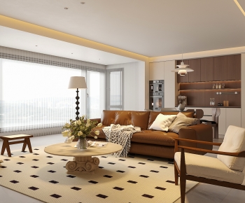 Modern A Living Room-ID:215908056