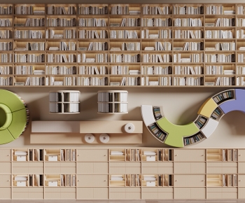 Modern Bookcase-ID:681360967