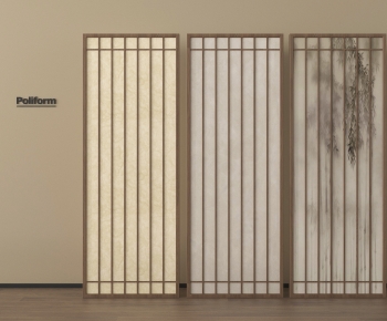 New Chinese Style Wooden Screen Partition-ID:339544063
