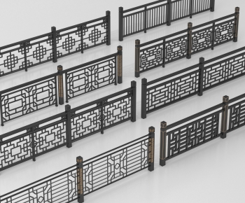 New Chinese Style Guardrail-ID:390520189