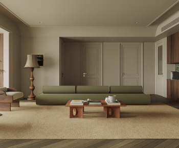 Modern A Living Room-ID:244340984