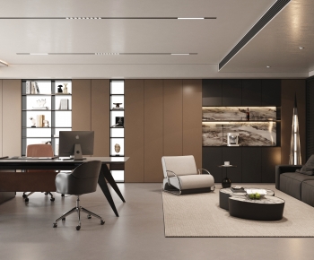 Modern Manager's Office-ID:628854991