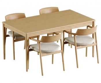 Nordic Style Dining Table And Chairs-ID:756220103