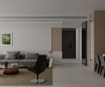 Modern A Living Room-ID:838498125