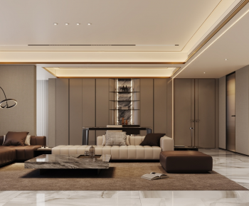 Modern A Living Room-ID:348510985