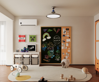 Modern Children's Room Activity Room-ID:302759892