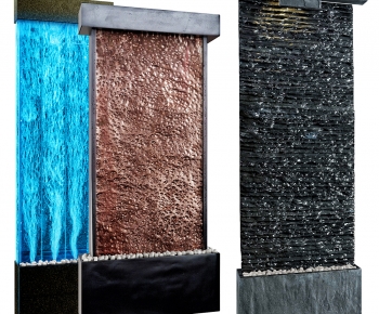 Modern Rockery Waterscape-ID:718020929