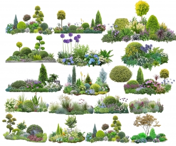 Modern Plant Pile-ID:108165989