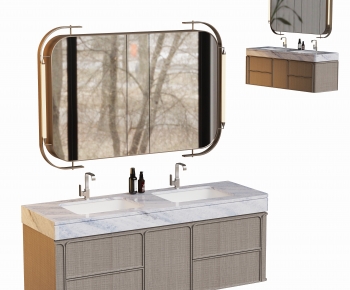 Modern Bathroom Cabinet-ID:725179919