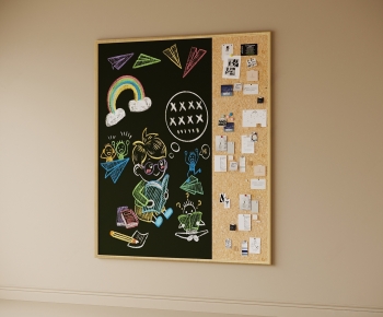 Modern Blackboard/whiteboard-ID:736630051