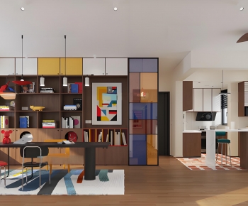 Modern A Living Room-ID:428071089