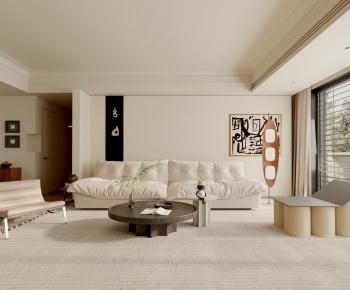 Modern A Living Room-ID:261517053