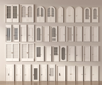 French Style Single Door-ID:789499042