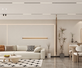 Modern A Living Room-ID:236078987