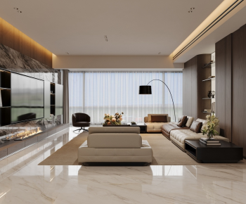 Modern A Living Room-ID:901336913