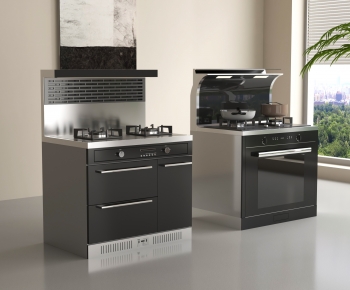 Modern Kitchen Electric Gas Range-ID:711906916