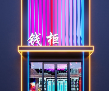 Modern Facade Element-ID:321940904