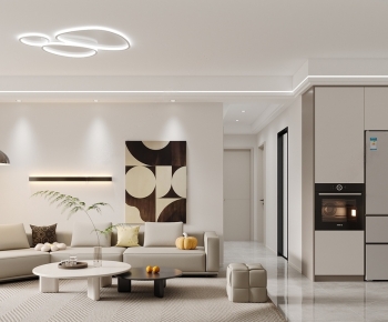 Modern A Living Room-ID:938536882