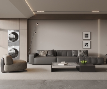 Modern A Living Room-ID:288063055