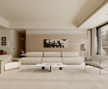 Modern A Living Room-ID:703811888