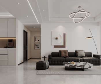 Modern A Living Room-ID:578663115