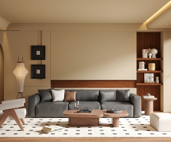 Modern A Living Room-ID:574250945